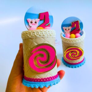Cofrinho de luxo Moana (10 unidades)