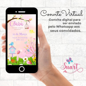 Convite Virtual Jardim Encantado