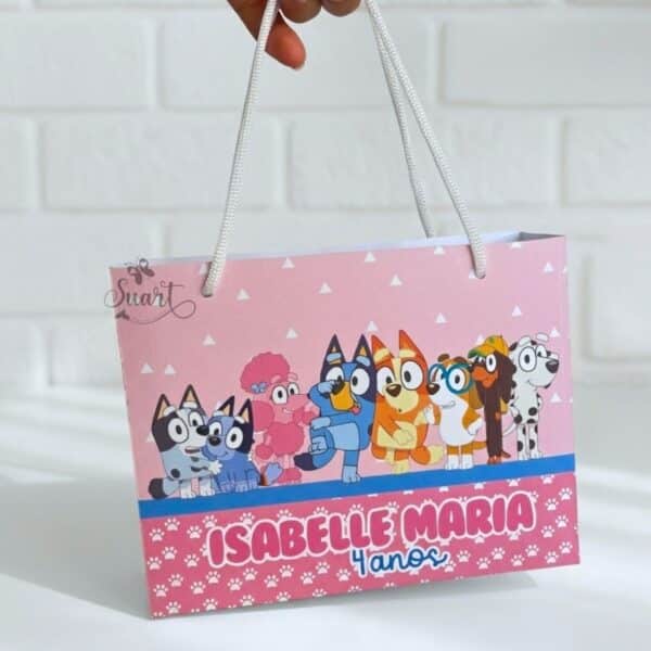 Sacola Bluey Personalizada