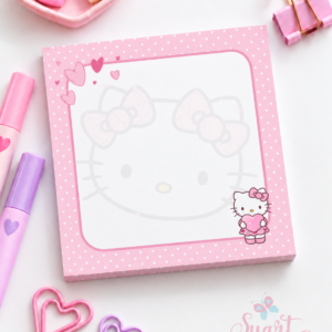 Bloco de notas Hello kit Bloquinho 9×9 cm